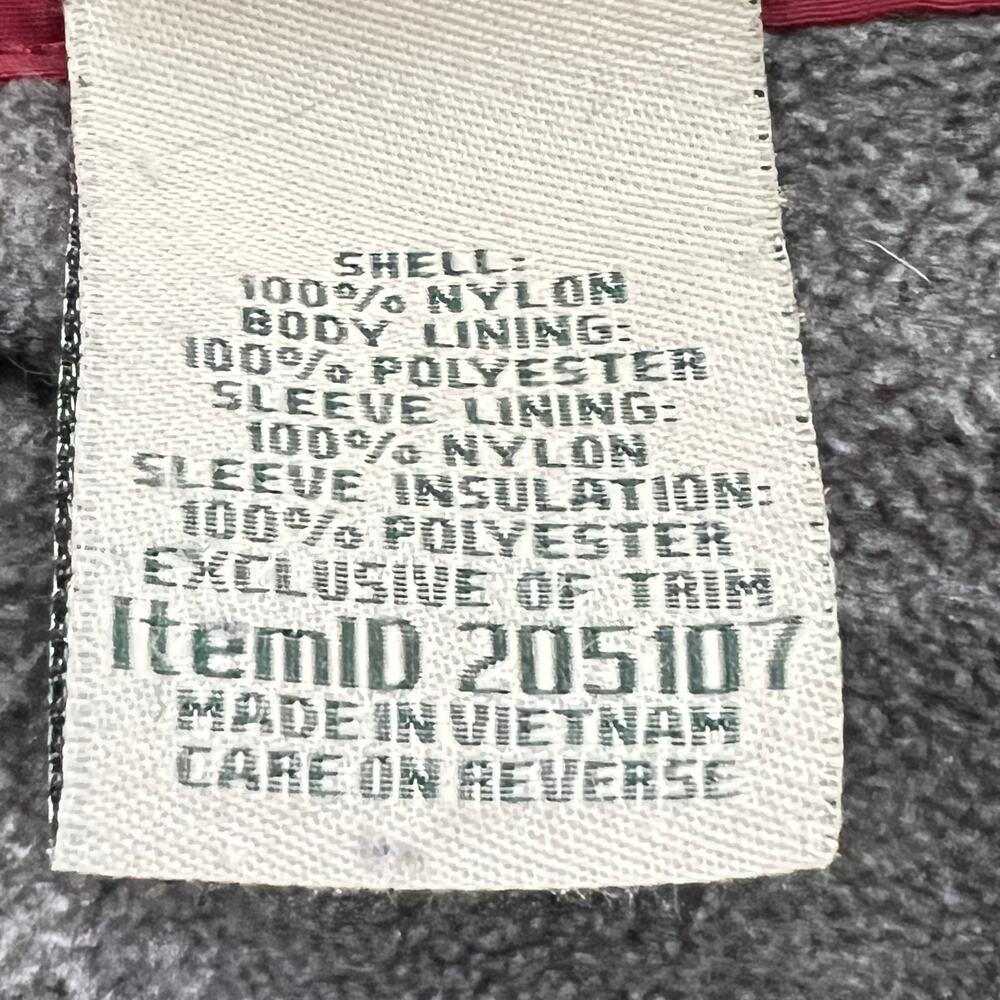 LL BEAN Men's Winter Bomber Jacket Coat Fleece Lined. L Wind Resistant Gorpcore - Picture 7 of 9